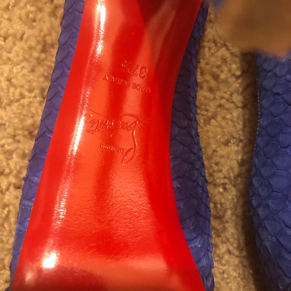 Christian Louboutin Altadama 140 Watersnake - Picture 9 of 11